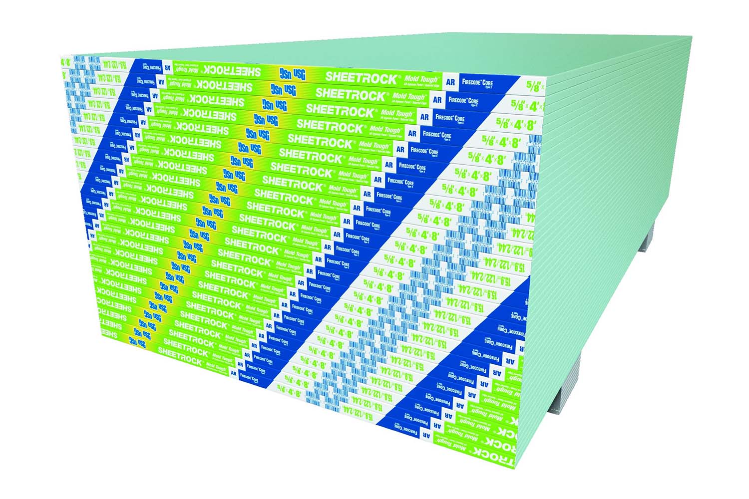  شيتروك© لوح جبس مقاوم لإساءة الاستخدام مولد تاف™ نوع إكس